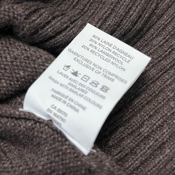 NWT - Frank & Oak Women’s Lambswool Blended Striped Sweater - Size L, XL - Picture 9 of 9